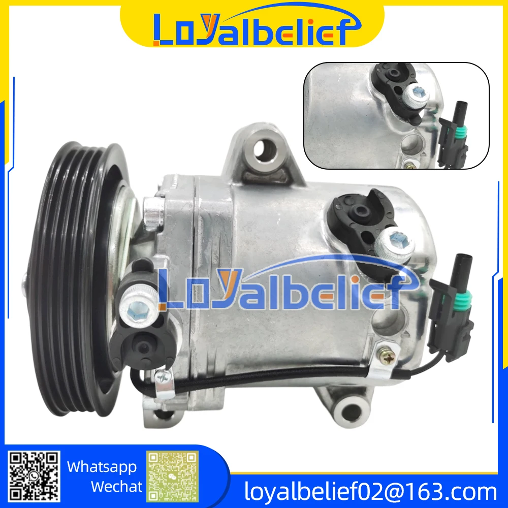

New SS96DLG2 AC Compressor For Smart Fortwo 1.0L 2008 2009 10 2011 2012 13 14 2015 1322300011 A1322300011 92600YS000 92600-YS000