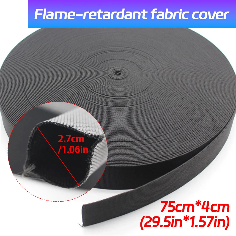 

27mm Heat-resistant Adhesive Cloth Fabric Tape For Automotive Cable Tape Harness Wiring Loom Electrical Heat Tape