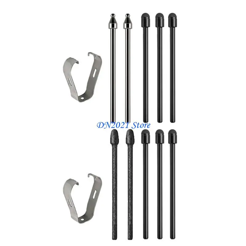

F3KE Replacement Pen Tips Metal/Felt/Soft Nibs Durability For Remarkable 2 Seamlessly Writing In Meetings Classes