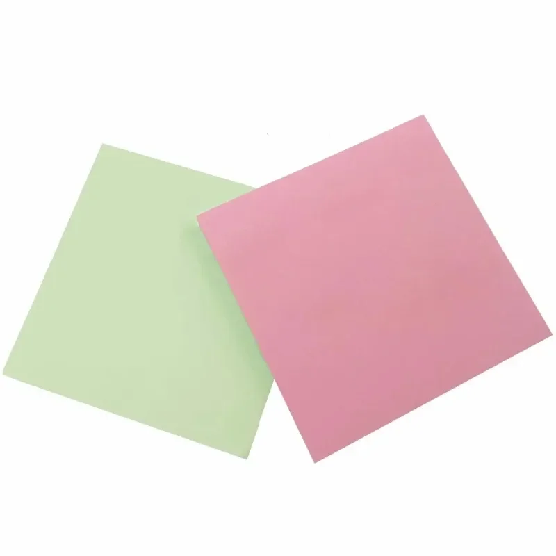 

100Pages/Set Random Color Square Shaped Sticky Note Memo Pad Record Stationery School Stationery Set