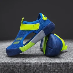 2024 nuova estate bambini scarpe Casual ragazzi sandali da spiaggia bambini leggeri sandali sportivi per bambini con punta chiusa per ragazze taglia Eu 23-36