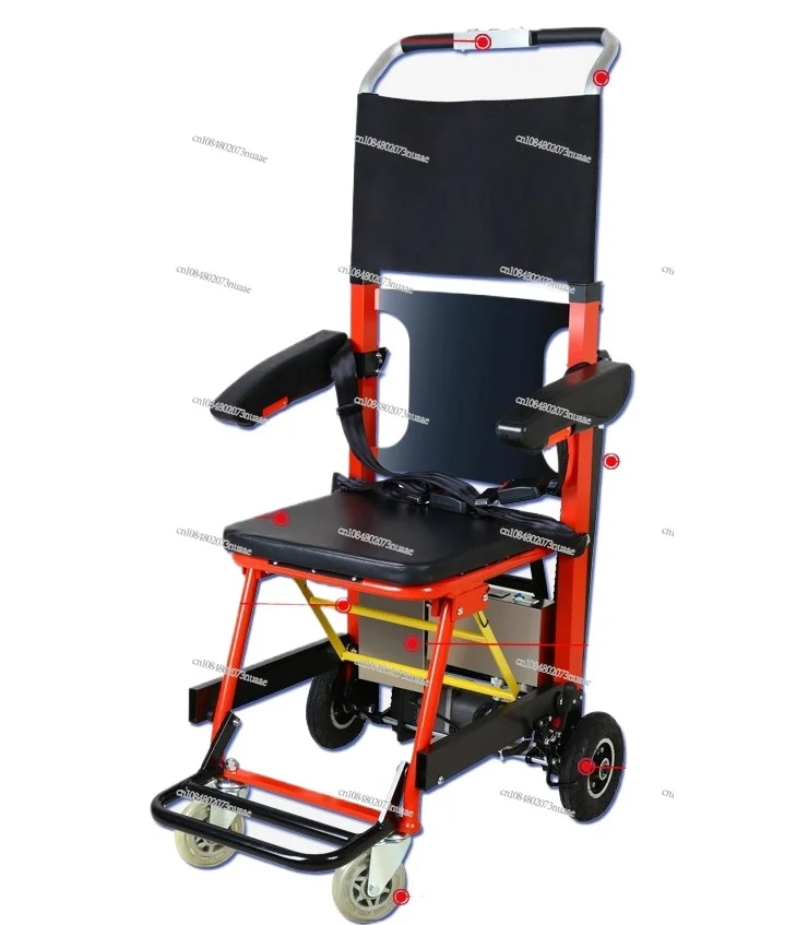 

Foldable Electric Stair Climbing Chair, Step-Climbing Stroller, Manned Stairs up and down, Artifact