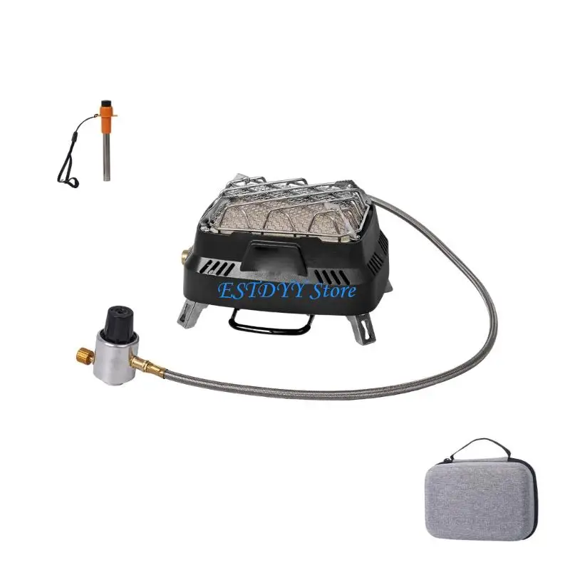 G6DE التخييم يندبروف مدفأة خيمة سخان مزدوج الغرض في الهواء الطلق متعددة الوظائف مدفأة للتخييم في الهواء الطلق