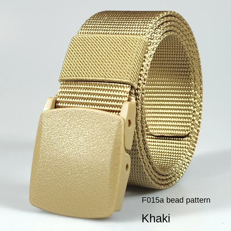 Red Automatic Buckle Nylon Tactical Belt