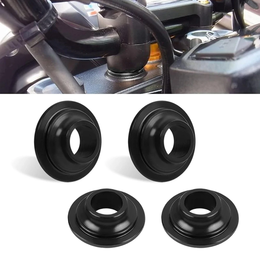 Handlebar Rigid Mount Clamp Bushings For Honda Monkey 125 Z125 2018-2024 Grom 125 2014-2024 Handlebar Riser Bushings Damper Kit