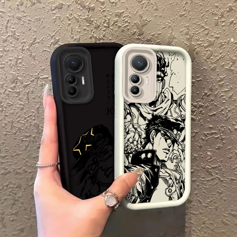 JOJO Anime Kujo Jotaro For Xiao POCO 12T 11 F2 F3GT F4 F5 X X4 X5 M3 14 Pro GT 4G 5G  Eye Ladder Phone Case