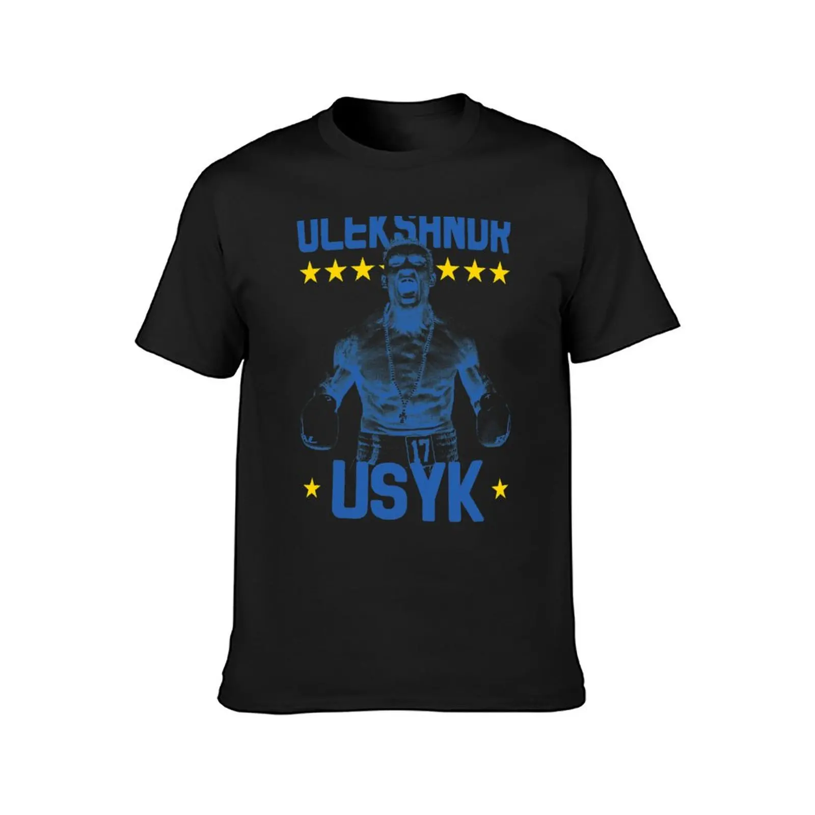 Oleksandr The Cat Usyk vintage boxing poster T-Shirt sublime sports fans plus size tops t shirts for men