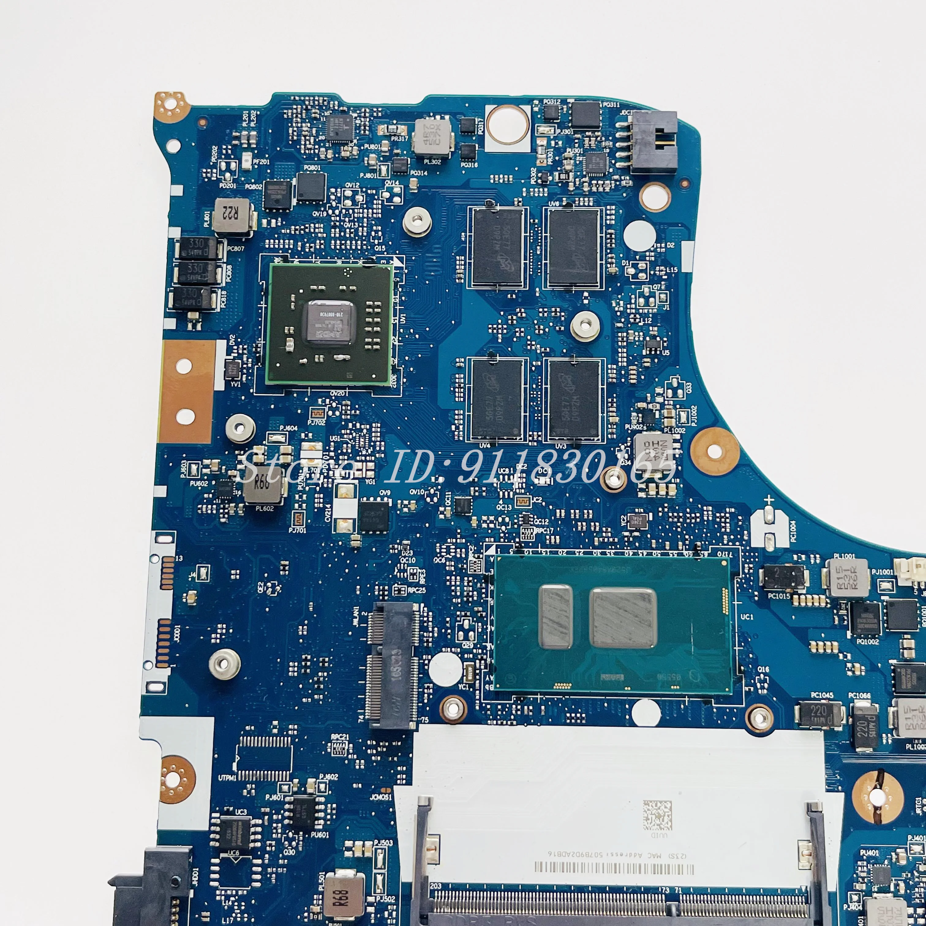 Imagem -04 - Placa-mãe Portátil para Lenovo Ideapad Bmwq1 Bmwq2 Nm-a481 30014isk 300-15isk i3 i5 i7 Cpu Amd r5 M330 2g-gpu Ddr3l