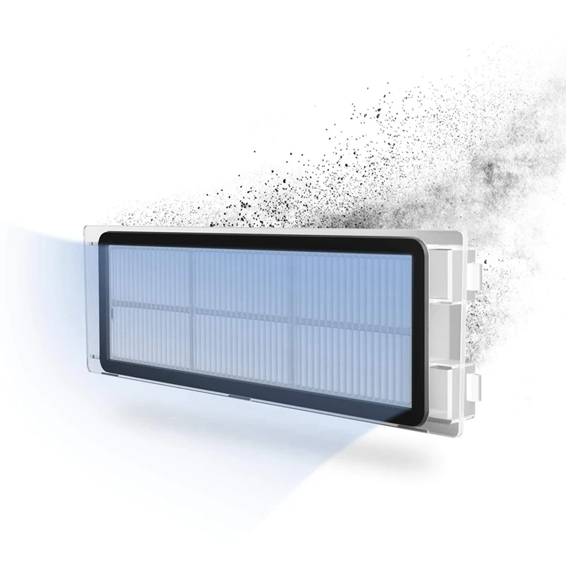 For Roborock Q5+ Vacuum Cleaner Filter Replacement Washable Spare Parts