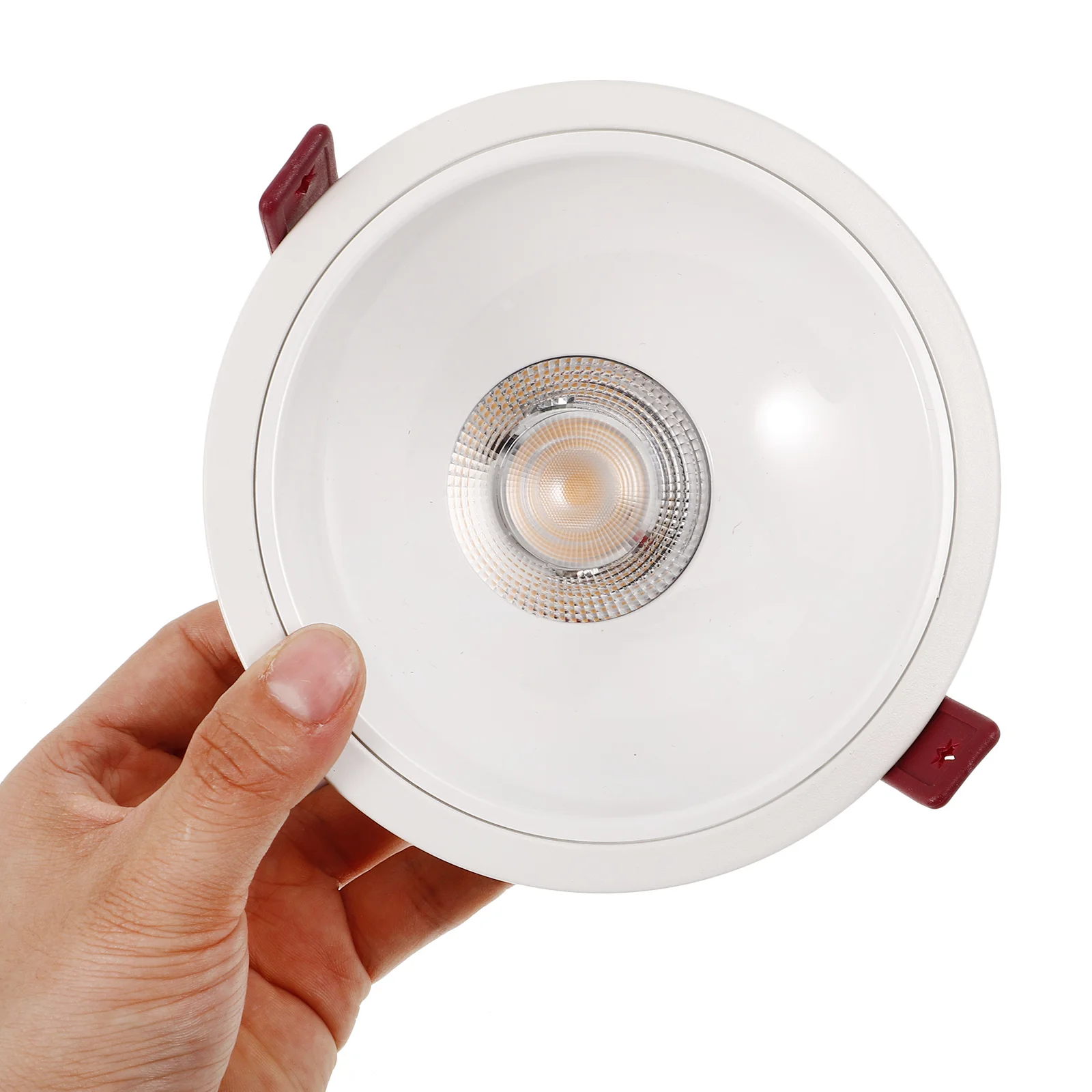 

Recessed Downlight Aluminum Alloy Corrosion Resistant Slim Spot Light Replacement for Living Room Ceiling Lighting Lamp