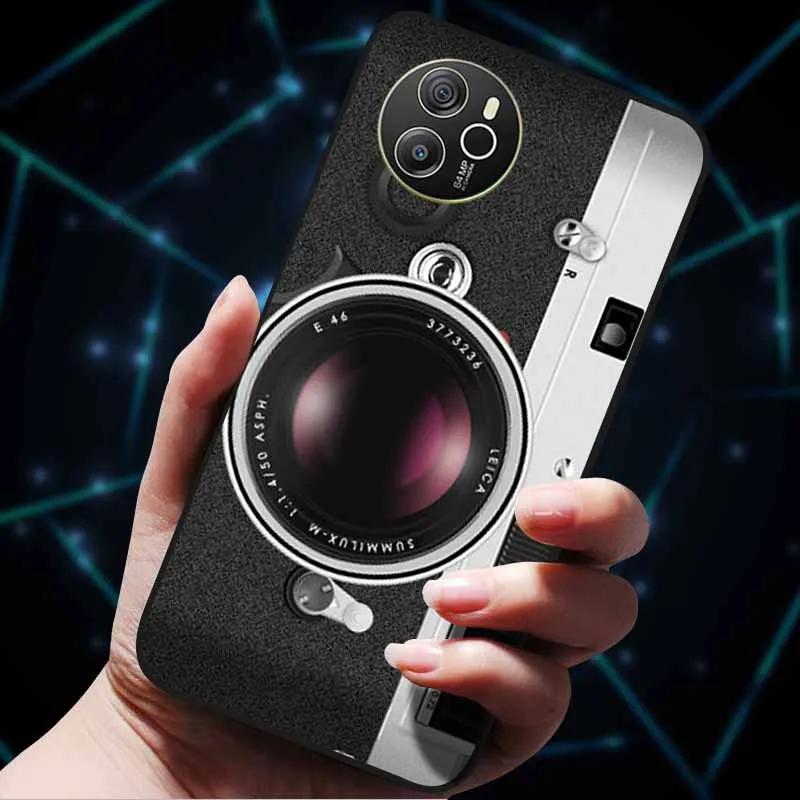 Für Oscal Tiger 12 Fall Coole Luxus Weiche Schwarz Silikon Stoßfest Telefon Fall für Blackview Oscal Tiger 12 Coque Fundas TPU Etui