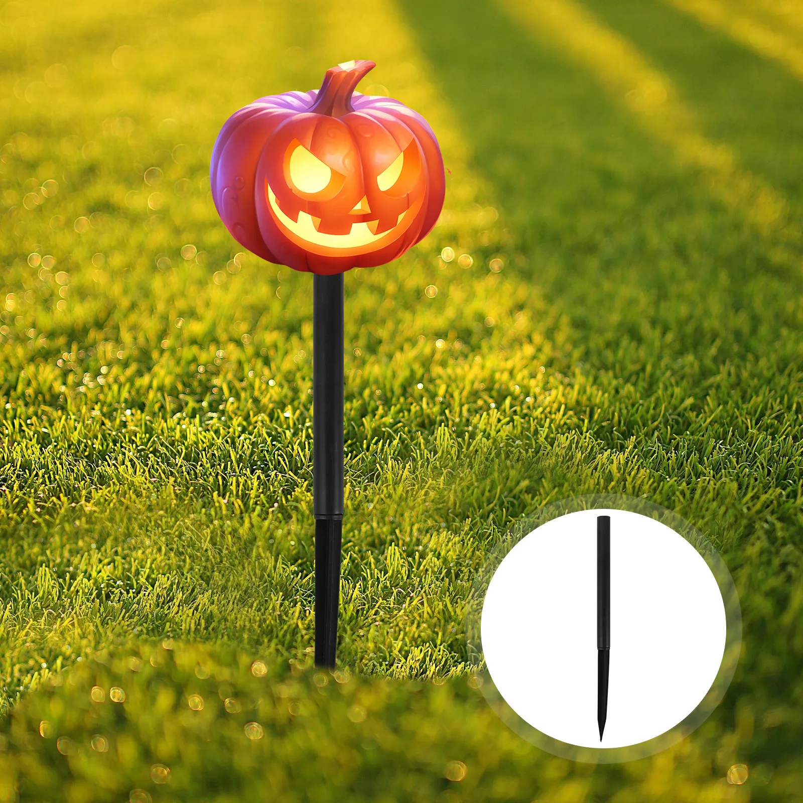 

10Sets Solar Light Stakes Outdoor Ground Spikes Weather Resistant Landscape Lighting Stakes for Yard Pathway Decor