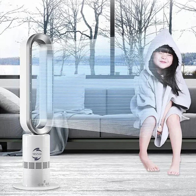 سخانات سيراميك كهربائية مروحة كهربائية منزلية تدور برج الهواء سخان مروحة رائع بدون شفرات لتدفئة الشتاء