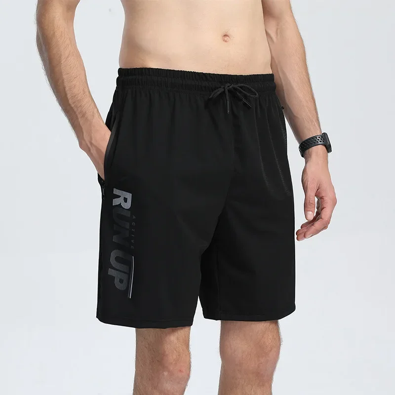 

Casual Shorts Men Training Basketball Running Quick Dry Sports Joggings Gym Breathable Bodybuilding