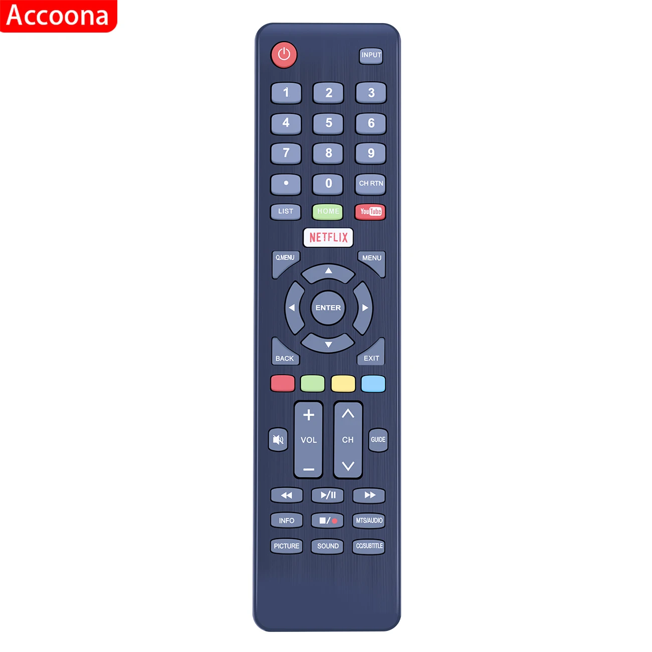 Remote control for Telefunken Top House BGH 545 Zuk C00-B COO-B DOT-130