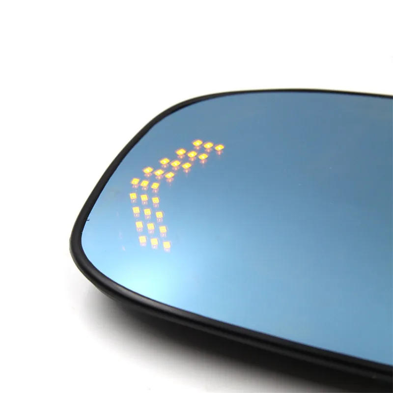 For Honda CITY Fit JAZZ 2014-2017 Car Rearview Mirror Heating Wide Angle Dynamic Turn Signal Anti-glare HD Reversing Blue Mirror view 5