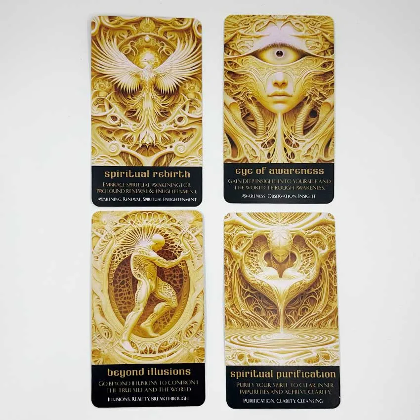 Soul Light Oracle Cards Games 12x7 cm