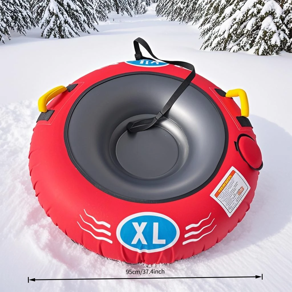 2027  Wholesale Portable Foldable Pvc Inflatable Sleds & Snow Tubes for Winter Sports
