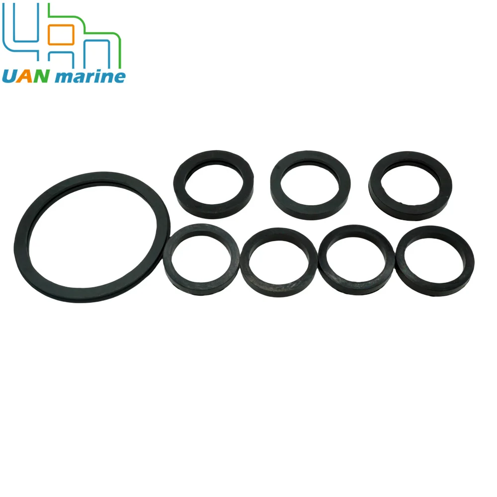 Cooling Pipe Gaskets Seal Set For Volvo Penta 416033 831622 418412 AQ151C AQ171A AQ171C