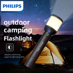 Philips SFL2187 Portable Flashlight & Camping Lamp 2 in 1 Design 4 Lighting Modes Flashlights for Self Defense Hiking Fishing