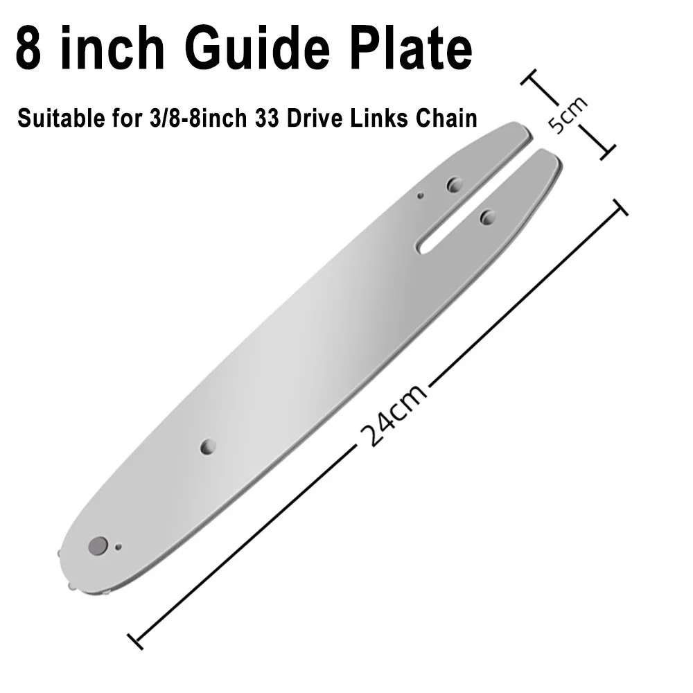 Enhanced Cutting Efficiency 8 Inch Chainsaw Chain with 33 DL 3/8