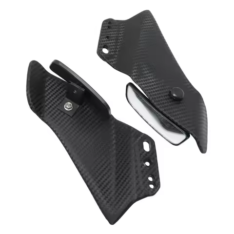 For Honda CBR650R 2019-2022 CBR600RR CBR1000RR Motorcycle Retrofit Adjustable Side Spoiler Fixed Wind Wing Mirror Side Fairing