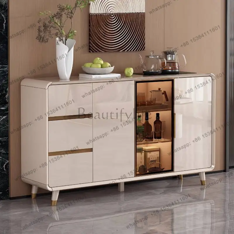 PJ  Classic Decoration Living Room Cabinets Cozy Thin Wooden Narrow Living Room Cabinets