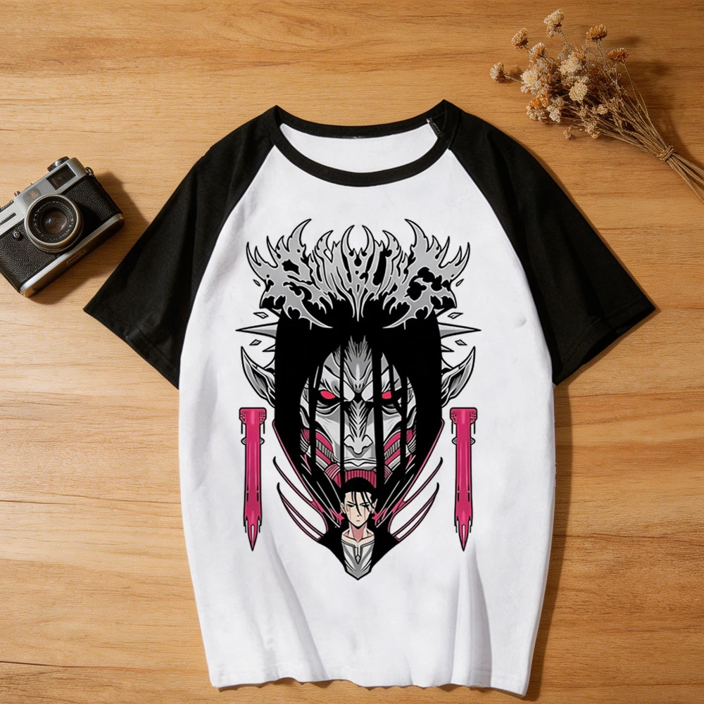 Attack on Titan tshirt shoujo japanese streetwear funny clearance sales emo t shirt goth party 80s summer japanese