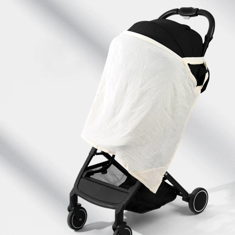 Cotton Gauze Baby Nursing Cover Adjustable Mother Privacy Breastfeeding Apron Stroller Blanket Baby Feeding Nursing Covers