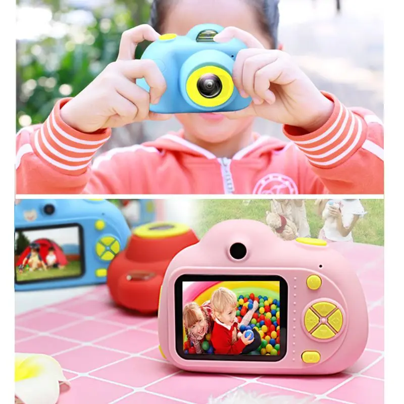 

Mini Preschool Children's camera The fourth generation children's camera 2600W can self capture small SLR dual lens toy camera g