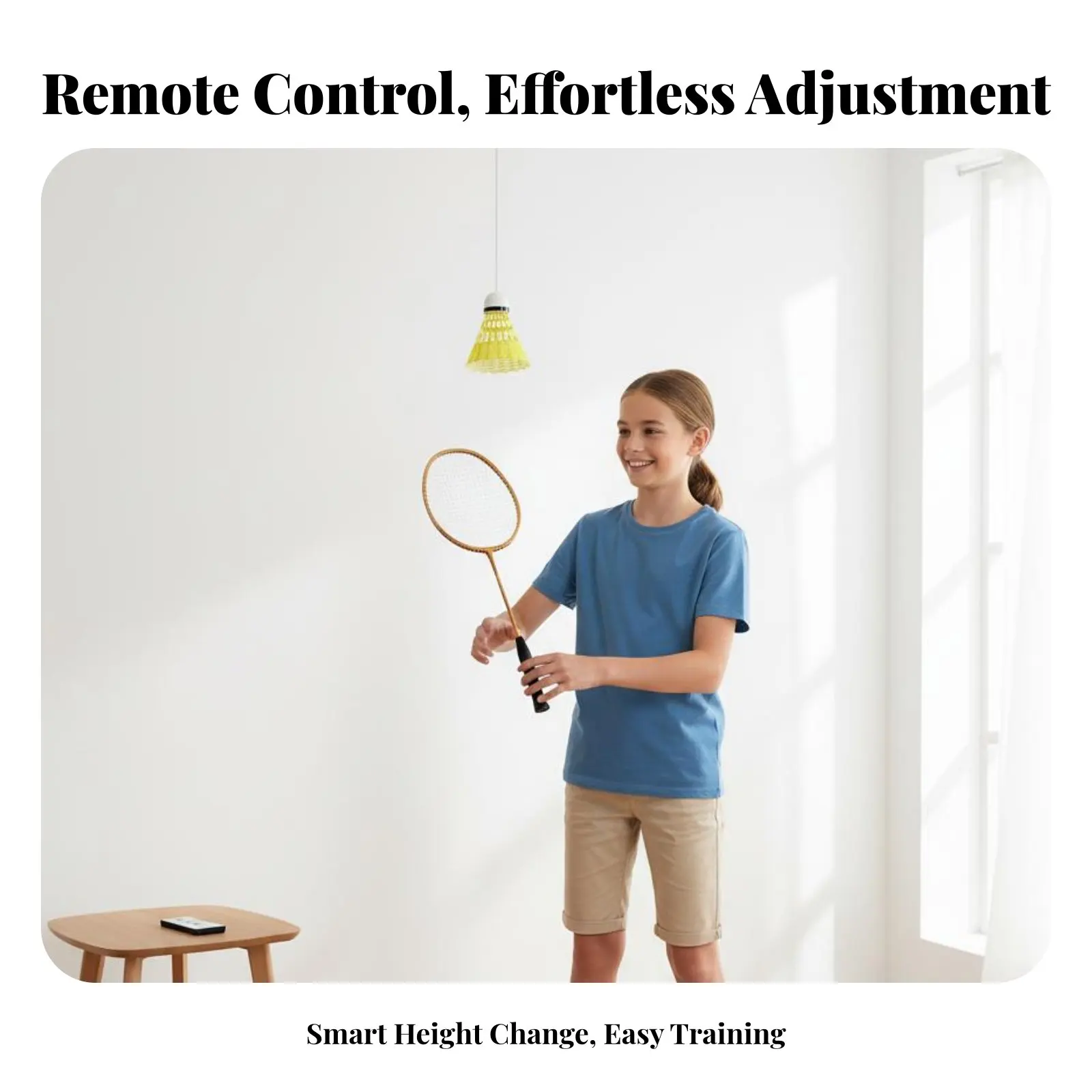 

Automatic Return Badminton Practice Aid Long-Lasting Solo Badminton Return Practice Aid Sports Equipment Adjustable Height