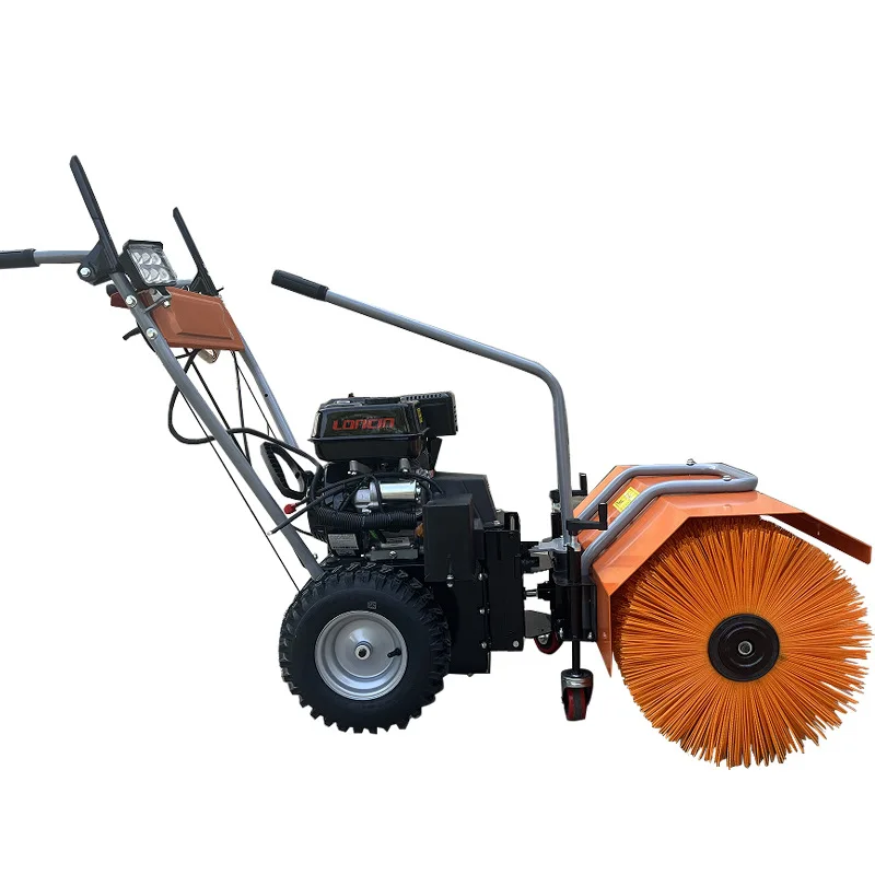 

6.5 horsepower snow plow Small hand push snow plow Multifunctional snow plow Municipal road