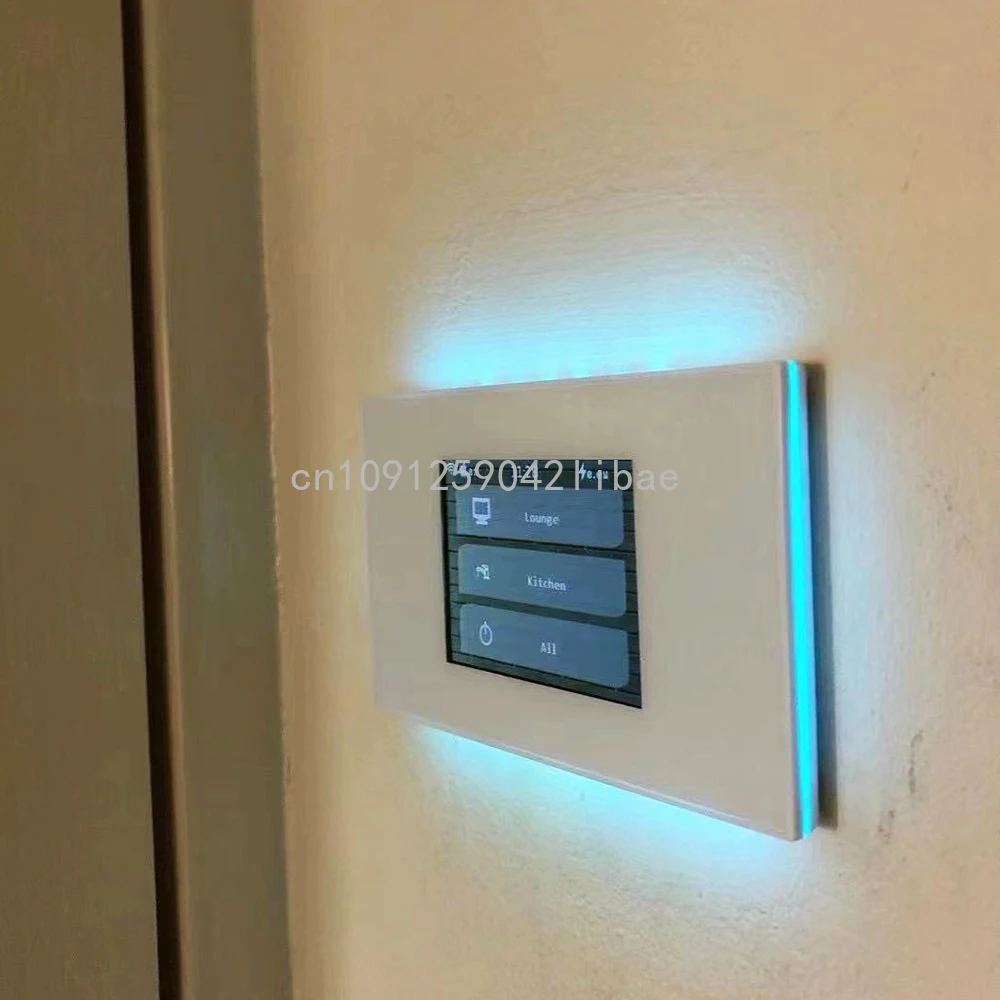 

2025 Lanbon Home Automation 5 Models In 1 LCD Wifi Switch Smart Home With Power Consumption Google Alexa