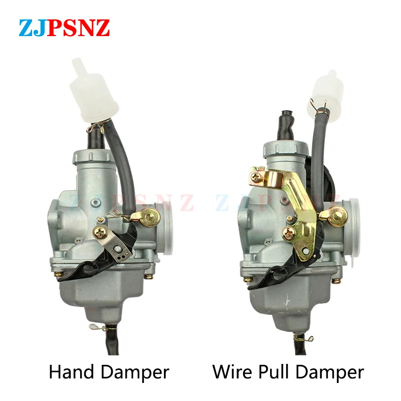 Motorcycle Carburetor PZ26 PZ27 PZ30 Hand Cable Chock Carb For CG 125cc 150cc 175cc 200cc 250cc Dirt Bike ATV Quad Go Kart