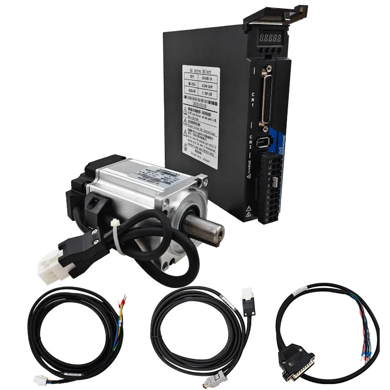 High-Speed High-Torque Servo Motor Set 80-750W to 80-1000W with Drive Wire Feeding for Precision Control in Automation