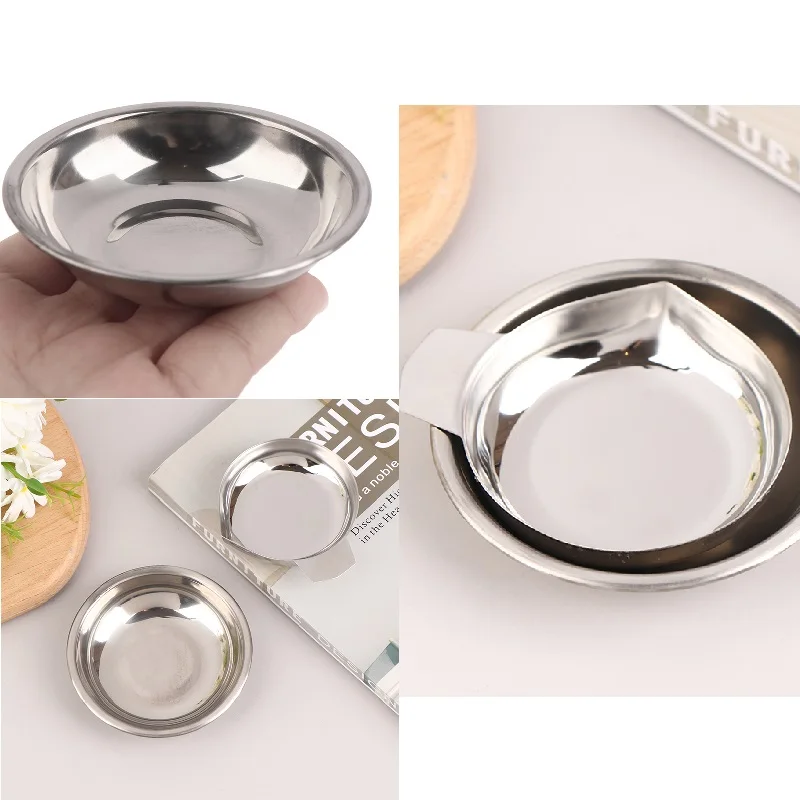 Scale Pan Stainless Steel Weighing Cup Gem Scale Tray Holder Dish Bowl Diamond Electronic Balance Scale Jewelry Tool for Jeweler