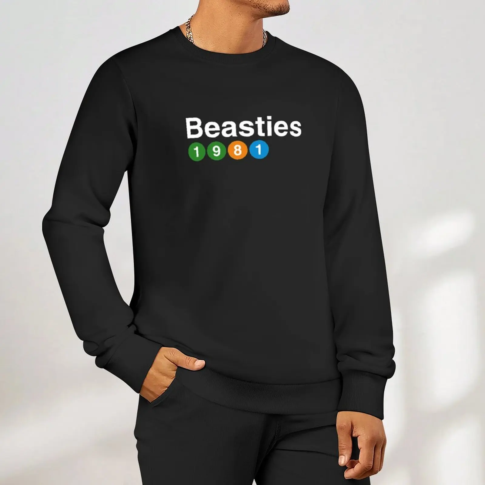Beastie Boys Est. Пуловер для мужчин 1981, одежда в стиле аниме, осенние новинки, мужская одежда, новые толстовки
