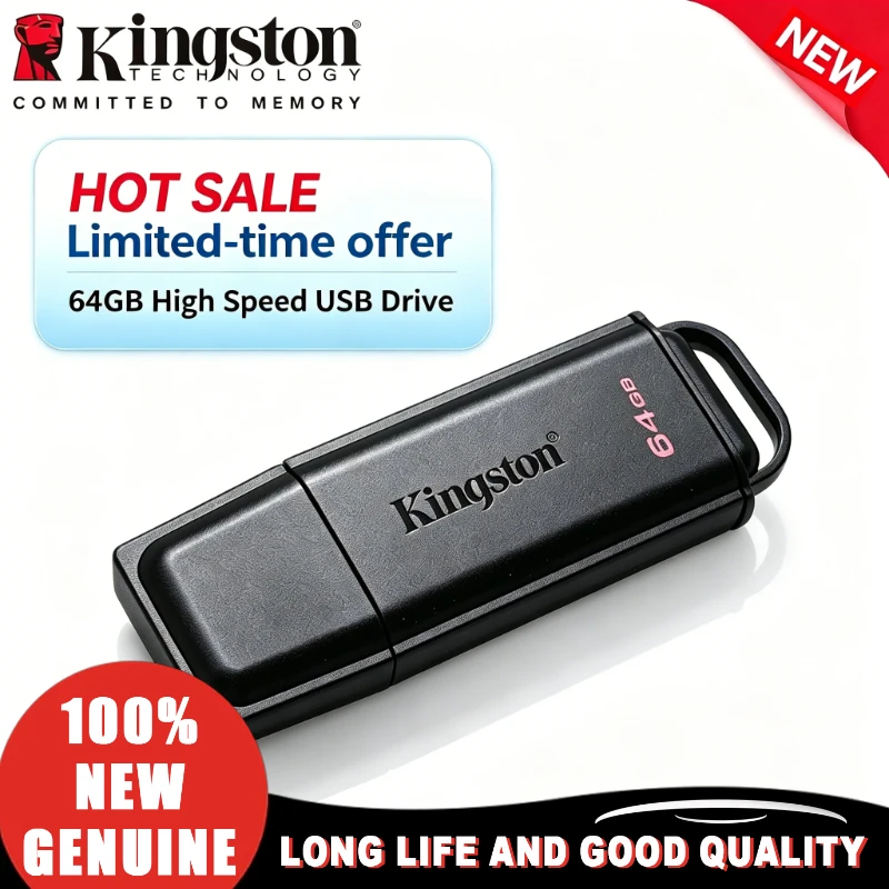 Kingston for All Computers 64GB 128GB 256GB 512GB 2026 Data Traveler Exodia DTXG2 USB 3.2 Flash Pen Drive Portable Memory Stick