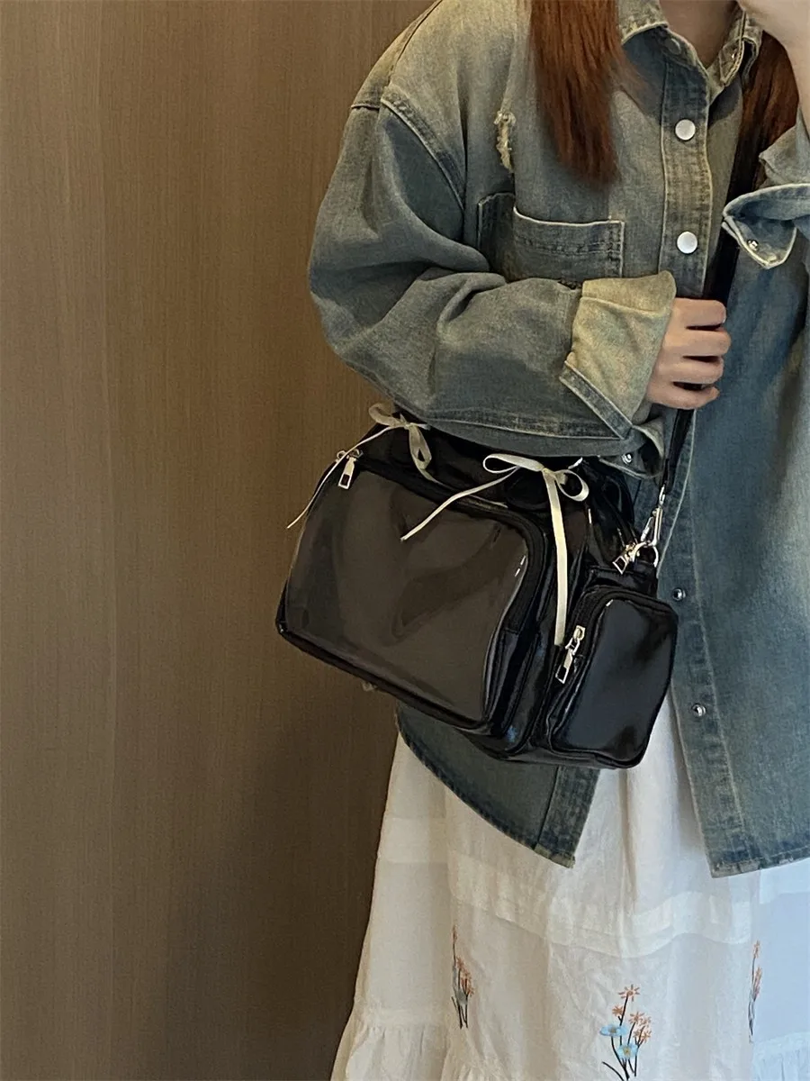 Homefish Popular cute bar pain bag fashionable three-color versatile portable backpack bowling crossbody backpack, new model