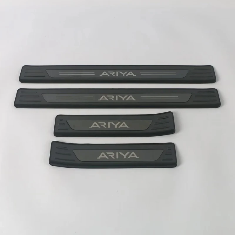 For Nissan Ariya 2022 2023 Stainless Steel Door Sill Cover Plate Auto Pedal Protector Protection Sticker Car Styling Accessories