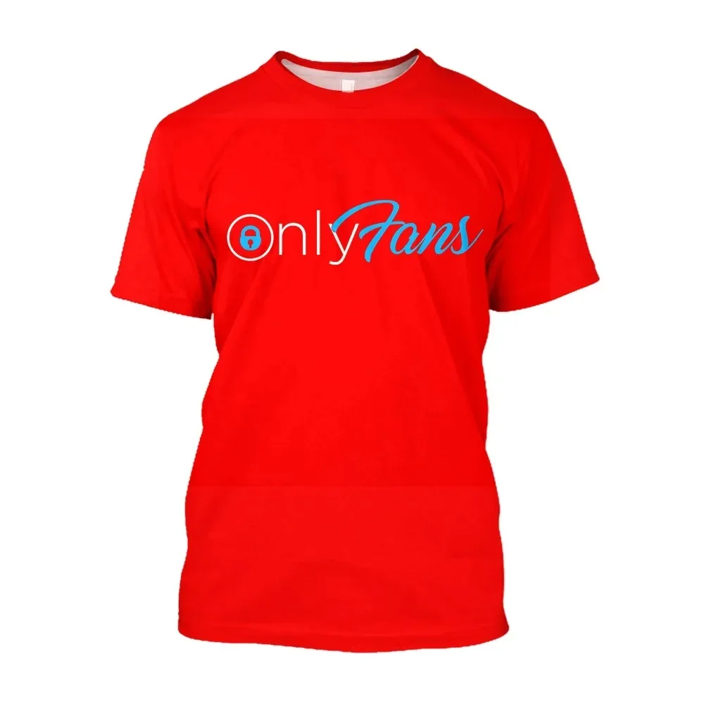 Jumeast Onlyfans Black T Shirts For Men Oversized Fashion Streetwear Funny Fans Women White Custom T-shirt Edgy Clothes