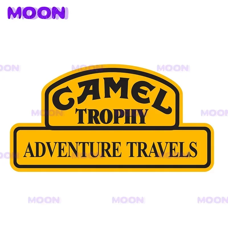 Adventure Travel Camel Trophy Car Sticker Decoration Motorcycle Off Road Notebook Luggage Guitar PVC UV Resistant Vinyl Sticker