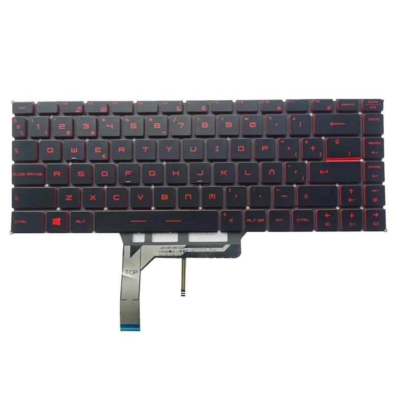 

keyboard with backlit for MSI GF63 8RC 8RD MS-16R1 MS-16R4 GF65 Thin 9SD 9SE 10SD 10SE MS-16W1 GS65 GS65VR MS-16Q1