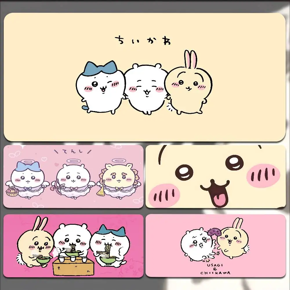 

1 шт., нескользящий коврик для мыши Good Baby Usagi, подходит для офисных компьютеров, ноутбуков, килимков для игрового стола для киберспорта, клавиатуры XXL