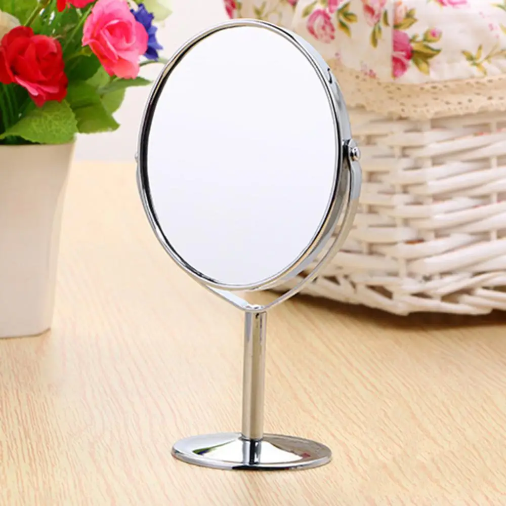 Cosmetic Beauty Mirrors Rotating Magnifier Elegant Must-have Convenient Bestselling 360 Degree Rotating Makeup Mirror Desktop