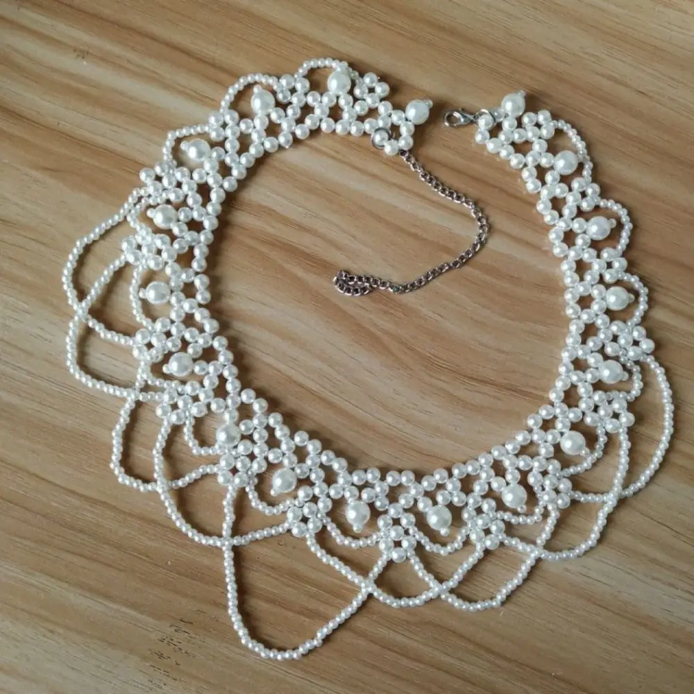 새로운 흰색 페르시 신부 머리 장식 진주 우아한 신부 머리 장식 프랑스 스타일 웨딩 헤어 쥬얼리 사진 액세서리