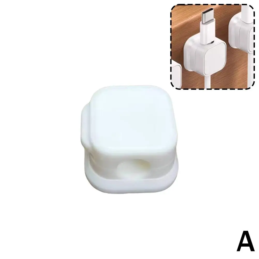 Réinitialisation de Câble Magnétique Lisse et Réglable, Support de Rangement de Bureau, E3q0