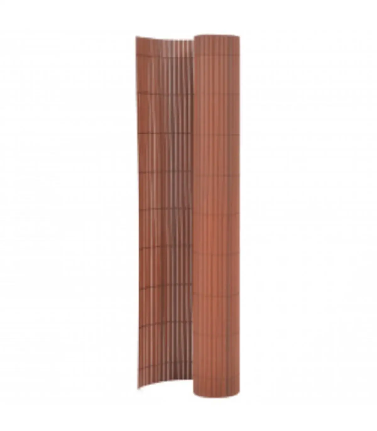 90x400 cm Brown double-sided garden fence fence panels