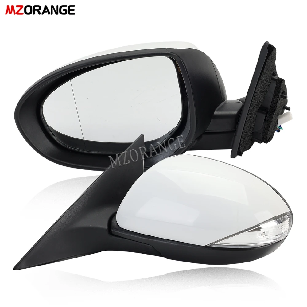 8pins Side Mirror Assy For Mazda 6 GH 2007 2008 2009 2010 2011 2012 2013 Rearview Exterior Door heated Mirror With Signal Lamp