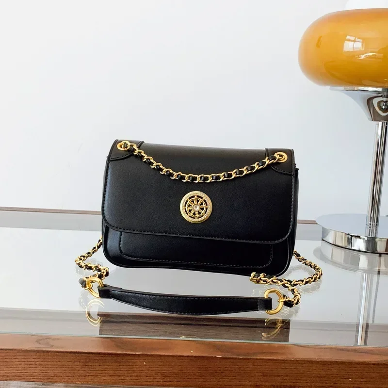 

2025 Women's New Chic Small Square Chain Strap Bag - Versatile Shoulder/Underarm/Crossbody Office Commute Essentials for Ladies